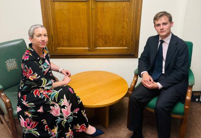 Claire Hughes MP met with Maritime Minister Keir Mather MP in Parliament to discuss concerns raised by local Coastguard Rescue Officers.