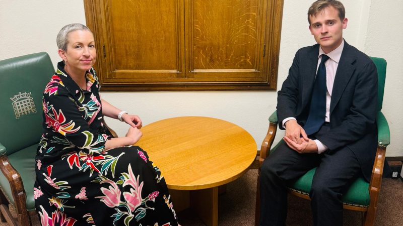 Claire Hughes MP met with Maritime Minister Keir Mather MP in Parliament to discuss concerns raised by local Coastguard Rescue Officers.